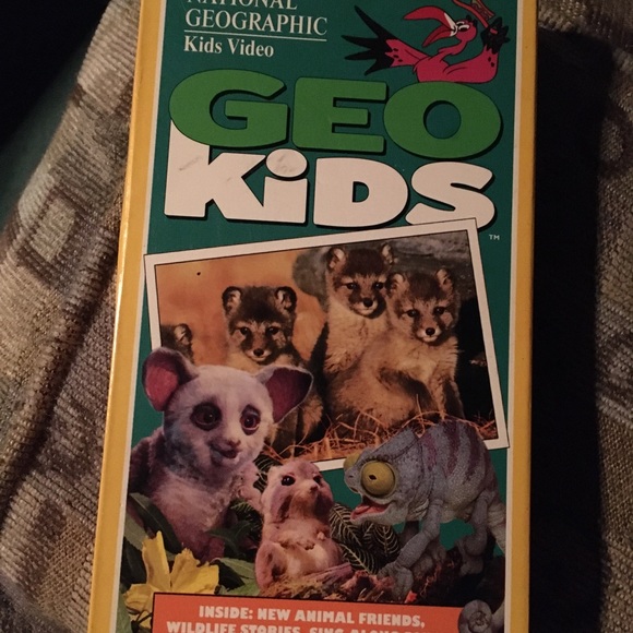 Geo kids camouflage cutterfish & chameleon vhs - Picture 1 of 1